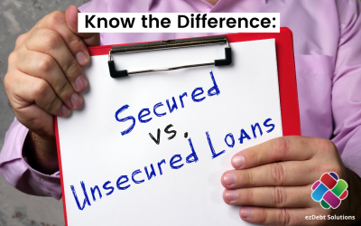 Know the Difference: Secured Debt vs Unsecured Debt